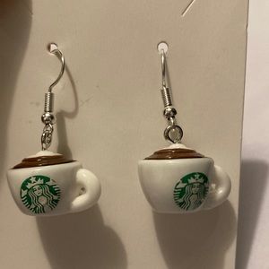 Handmade Starbucks Earrings
